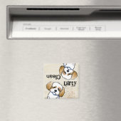 KiniArt Havanese Dishwasher magnet Magneet (Insitu (Vaatwasser))