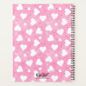 KiniArt Havanese Hearts Planner (Achterkant)
