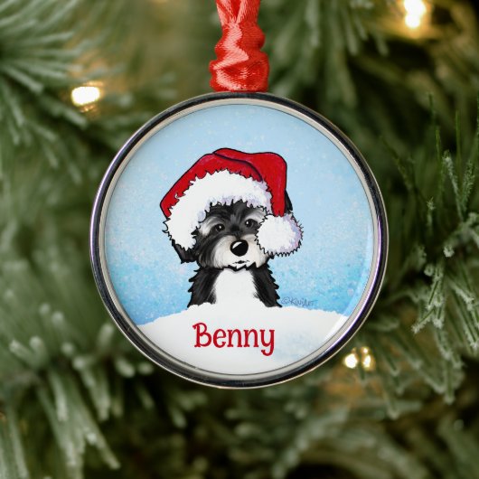 KiniArt Havanese Kerstmis Metalen Ornament (Boom)