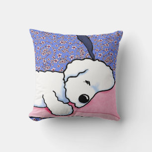 KiniArt Hond Moe Bichon Kussen