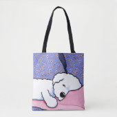 KiniArt Hond Vermoeide Bichon Draagtas (Voorkant)