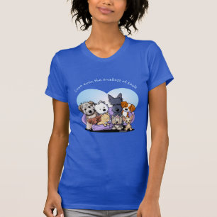 KiniArt Hondenras Grouping T-shirt