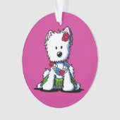 KiniArt Hula Girl Westie (devant)