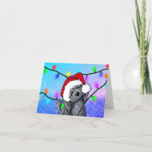 KiniArt Kerst Doodle Feestdagen Kaart
