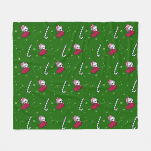 KiniArt Kerstmis Westie Terrier Fleece Deken