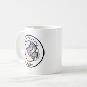 KiniArt Kitten Mug personnalisée (Devant gauche)