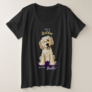 KiniArt La vie est en or T-Shirt DOODLE