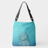 KiniArt Manatee Crossbody Tas (Voorkant)