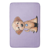 KiniArt Mini Goldendole Badmat (Voorkant Verticaal)