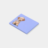 KiniArt Mini Goldendole Post-it® Notes (Schuin)
