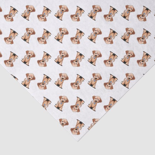 KiniArt Mini Goldendole Tissuepapier (Detail)