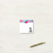 KiniArt Mini Schnauzer Post-it® Notes (Op bureau)