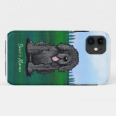 KiniArt Newfoundland Dog Case-Mate iPhone Case (Achterkant (horizontaal))
