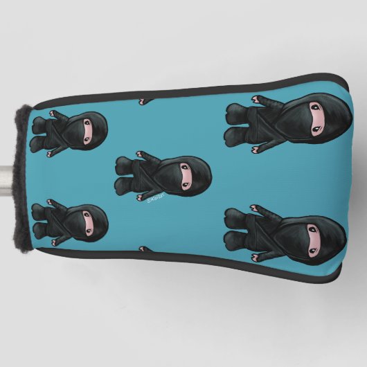 KiniArt Ninja Golfheadcover (Voorkant)