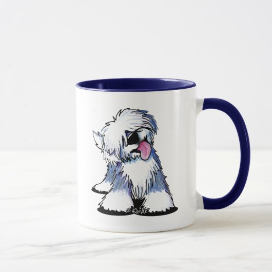 KiniArt OE Sheepdog Custom Mok (Rechts)