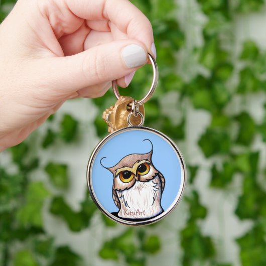 KiniArt OWL Sleutelhanger (Hand)