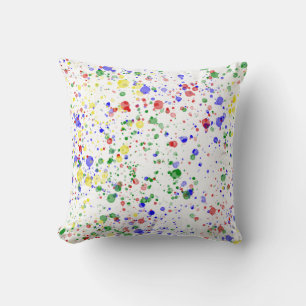 KiniArt Paint Splatter Artist Kussen