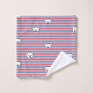 KiniArt Peekaboo Sert Serviettes De Bain Ensemble