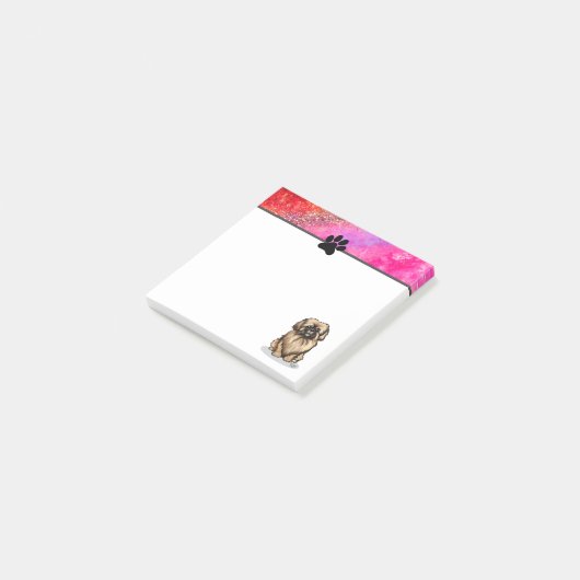 KiniArt Pekingese Post-it® Notes (Schuin)
