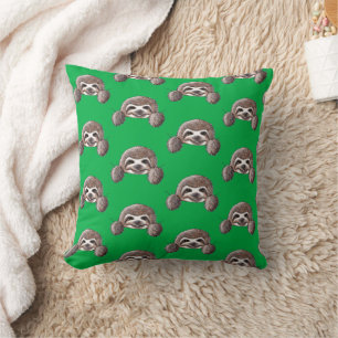 KiniArt Pocket Sloth Kussen