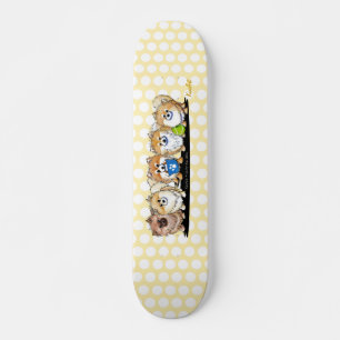 KiniArt Pom Party Skateboard