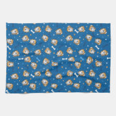 KiniArt Pomeranian serviette de cuisine (Horizontal)