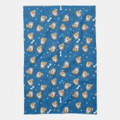 KiniArt Pomeranian serviette de cuisine (Vertical)