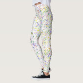 KiniArt Primary Paint Splatter Leggings (Links)
