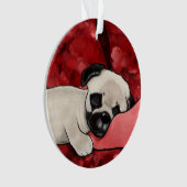 KiniArt Pug endormi (devant)