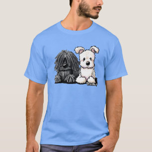 KiniArt Puli en Pumi T-shirt
