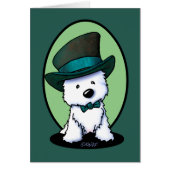 KiniArt Saint Patrick's Westie (Voorkant)