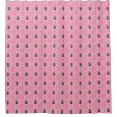 KiniArt Scottish Terrier Shower Curtain Douchegordijn (Voorkant)