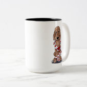 KiniArt Shaved Chocolat Doodle Mug (Devant droit)