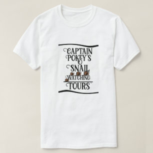 KiniArt Snail Kijken Tour T-shirt