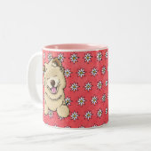KiniArt souriant Chow Mug (Devant gauche)