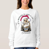KiniArt Spirit Oear Sweatshirt de Noël (Devant)