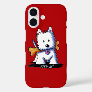 KiniArt™-website met bot iPhone 16 Hoesje