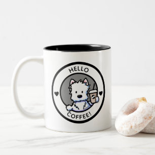 KiniArt Westie Café Mug