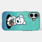 KiniArt Westie en Beer Case-Mate iPhone Case (Achterkant (horizontaal))