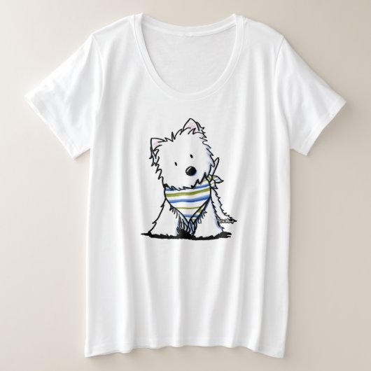 KiniArt Westie En Écarf (Design devant)