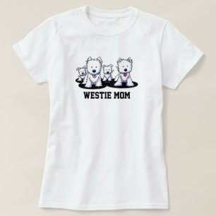 KiniArt Westie Familie T-shirt