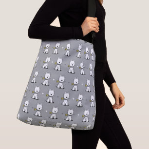 KiniArt Westie Gent Crossbody Tas