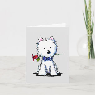 KiniArt Westie Gent Kaart