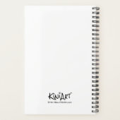 KiniArt Westie Little Romeo Planner (Achterkant)