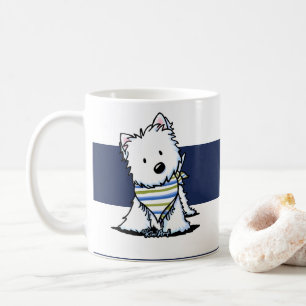 KiniArt Westie Mug nautique
