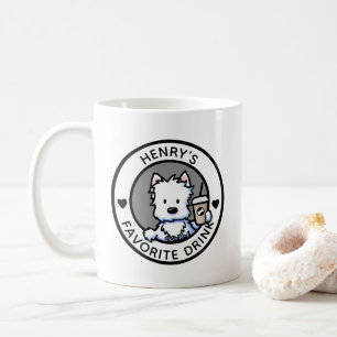 KiniArt Westie Mug personnalisée