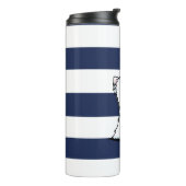 KiniArt Westie Nautical Mok (Gedraaid links)