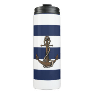 KiniArt Westie Nautical Thermosbeker