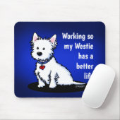 KiniArt Westie Parent Muismat (Met muis)