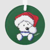 KiniArt Westie Père Noël (dos)